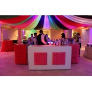 Color tufted bars